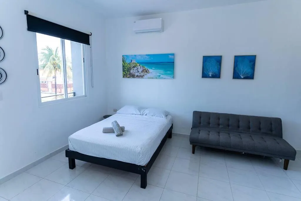 Autentico Estudio Confortable Y Centrico A/C Wifi Cancún 0*,  Mexikó