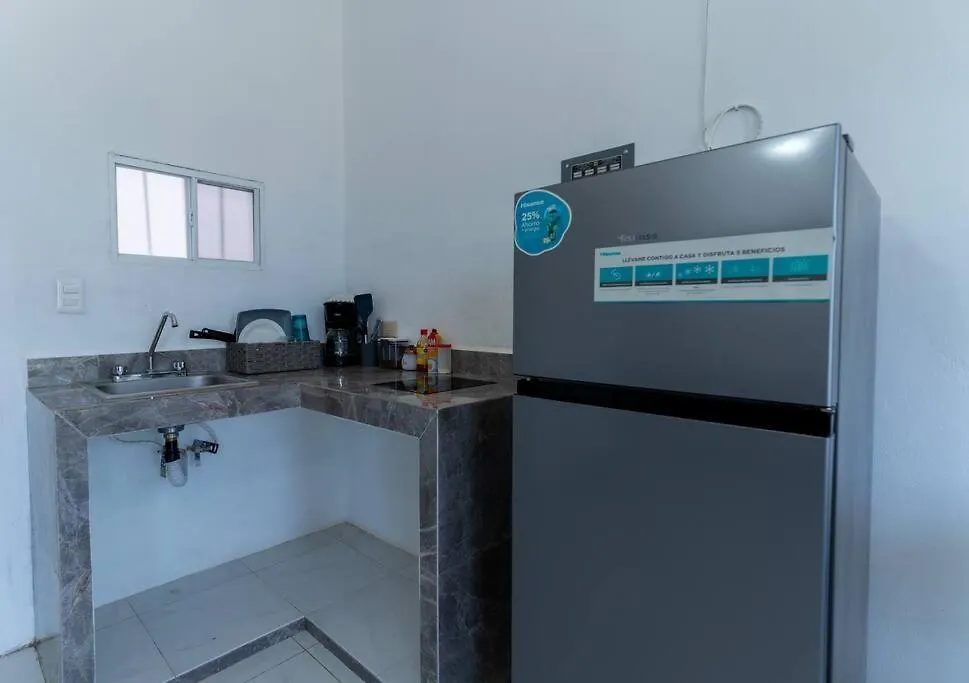 Autentico Estudio Confortable Y Centrico A/C Wifi Cancún 0*,